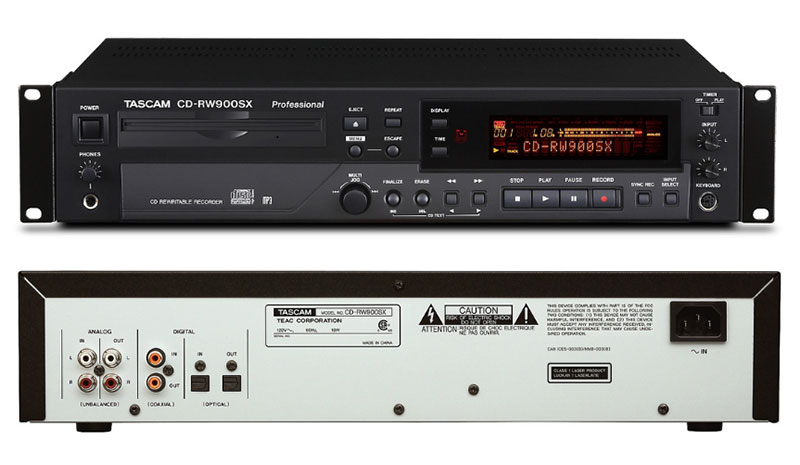 TASCAM - CD-RW900SX 刻錄機(jī)/播放器