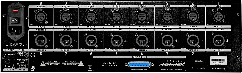 SPL (Sound Performance Lab) Crescendo 8 新版八通道話放 