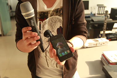 IK Multimedia iRig Mic 第一款iphone手持話筒