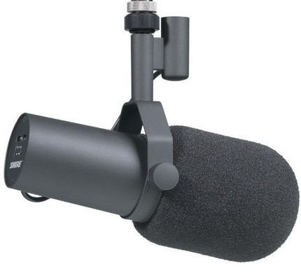 Shure 舒爾 SM7B 電臺(tái)直播心形動(dòng)圈話筒