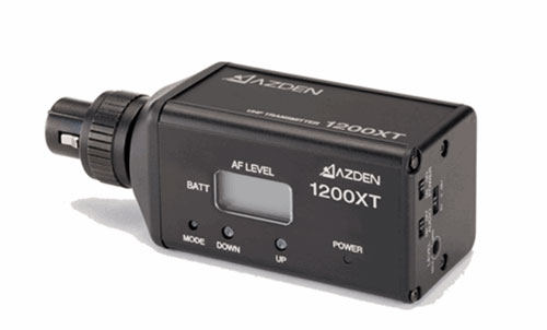 Azden 1201XT 1201系列插入式UHF發(fā)送器