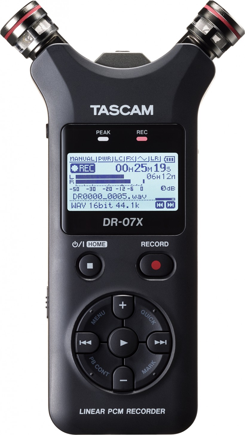 Tascam 宣布新的 DR-X 系列數(shù)字錄音機(jī)兼 USB 音頻接口