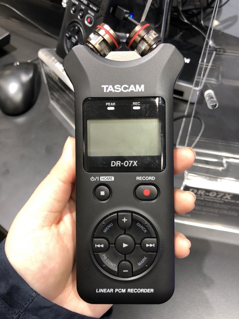 NAMM 2019 展會(huì)：Tascam 三款 DR-X 系列手持錄音機(jī)第一時(shí)間上手