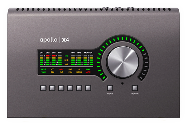 Universal Audio重磅推出Apollo Twin X和Apollo X4兩款雷電3音頻接口