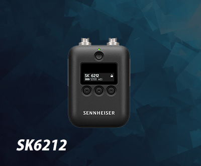 Sennheiser SK6212 微型數(shù)字無(wú)線腰包發(fā)射器