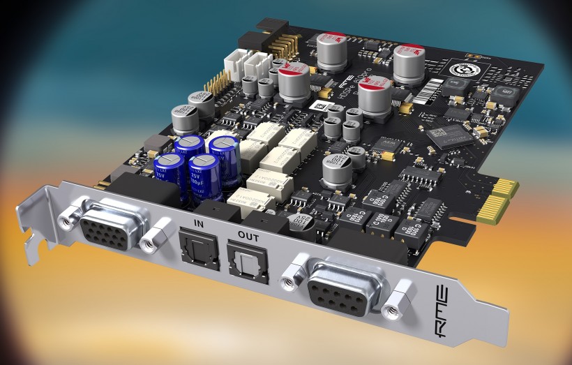 PCI-E 音頻接口的巔峰之作：RME 發(fā)布 HDSPe AIO Pro