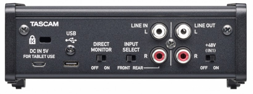 Tascam 發(fā)布新 US-HR 系列三款 USB-C 音頻接口：US-1x2HR、US-2x2HR、US-4x4HR